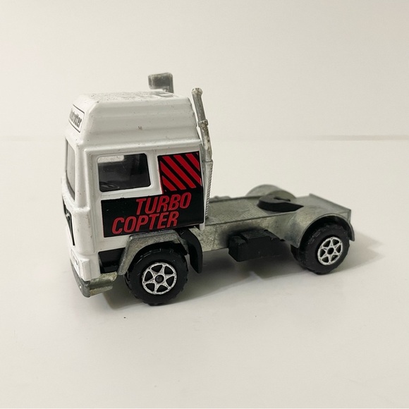 Vtg Majorette Super Movers Globetrotter Augusta Turbo Copter Transport Flaws - Picture 1 of 16